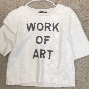 Sequin T Shirt